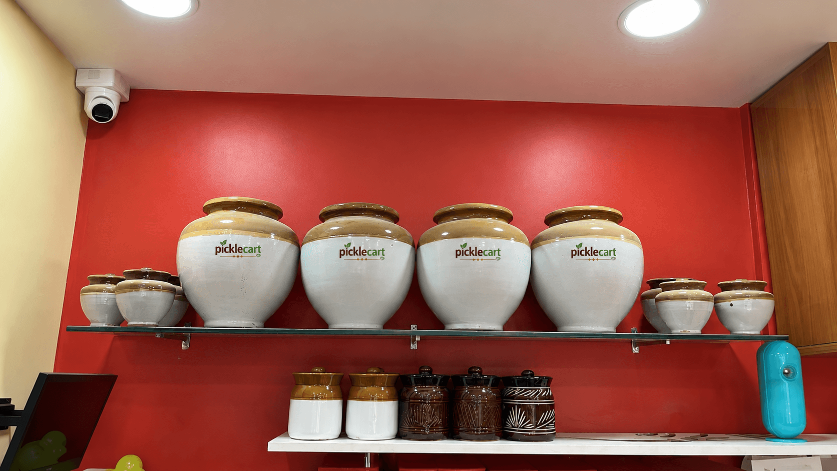 PickleCart Jar Display Shelf